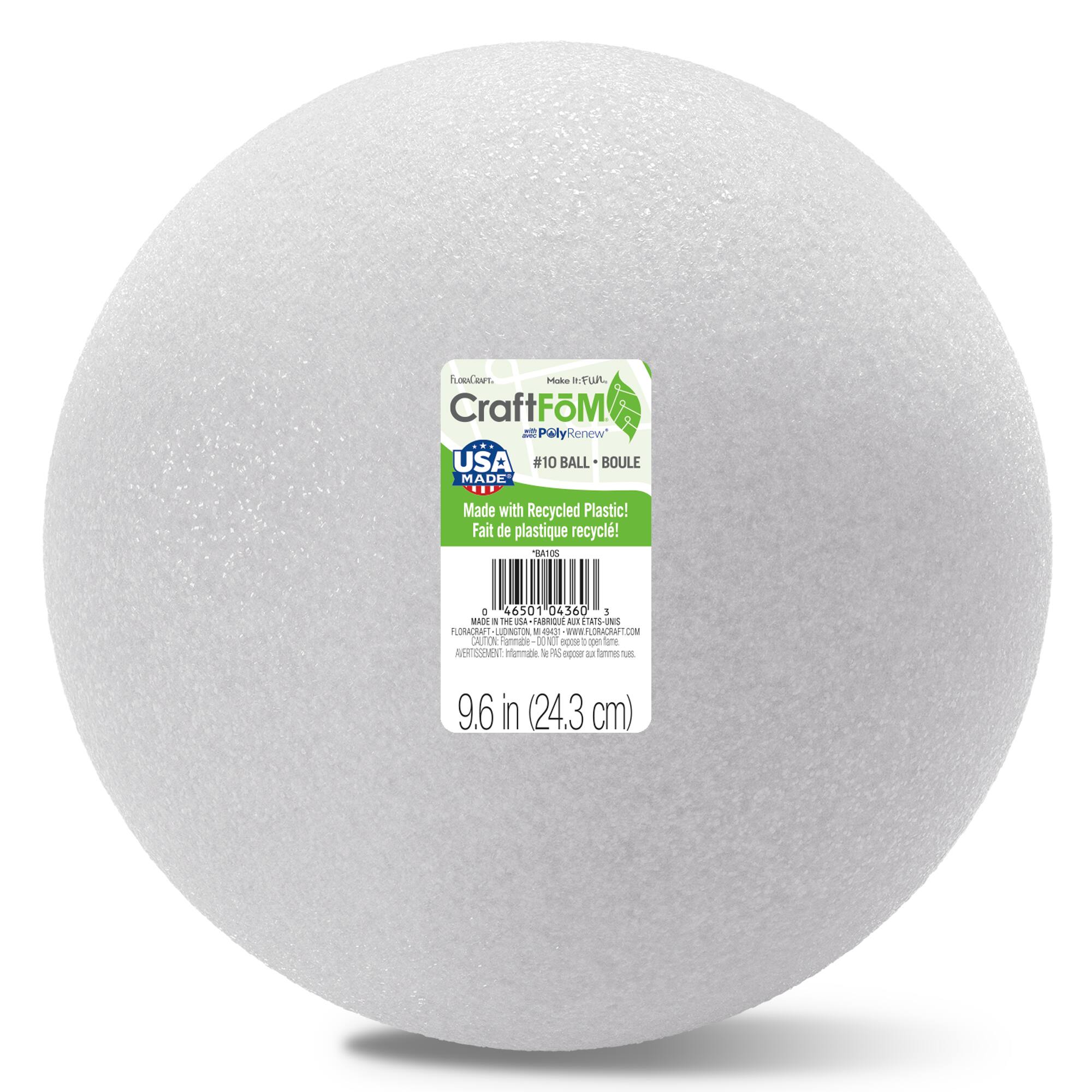 Pack: FloraCraft® Foam Ball White